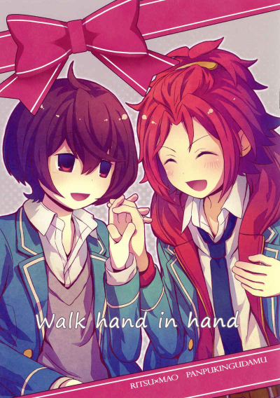 Walk hand in hand