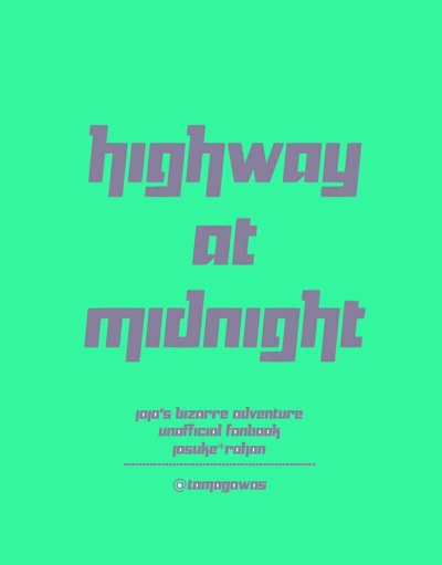 Highway at midnight
