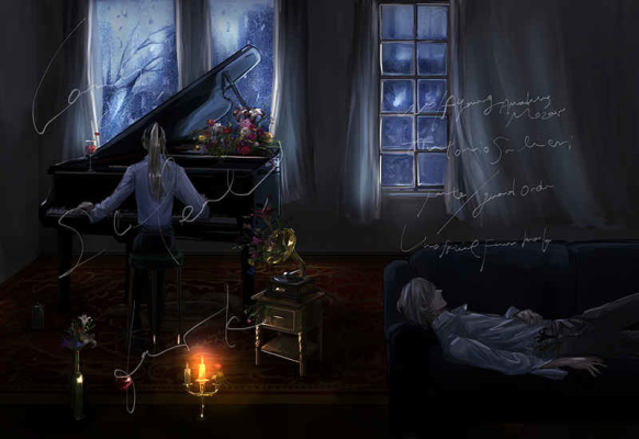 long, silent, dark