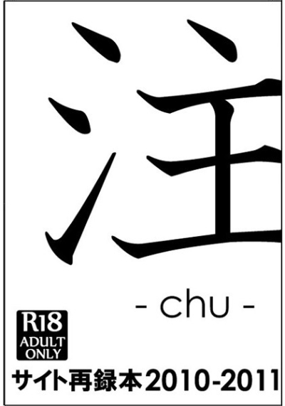 注 -chu- サイト再録本2010-2011
