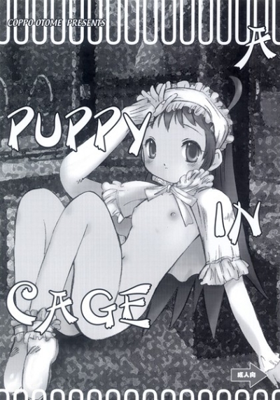 A PUPPY IN CAGE