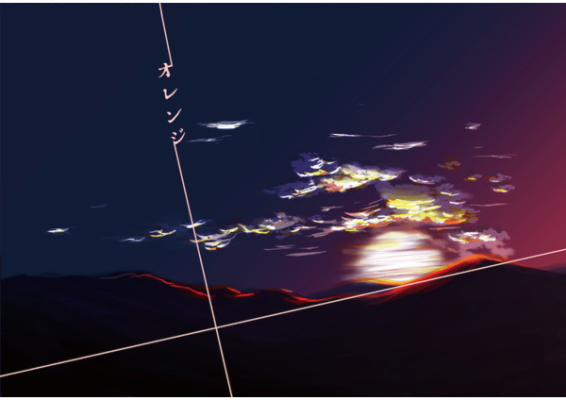 オレンジ