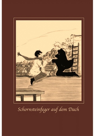 Schornsteinfeger Auf Dem Dach
