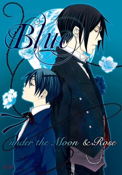 Blue -under the Moon & Rose-