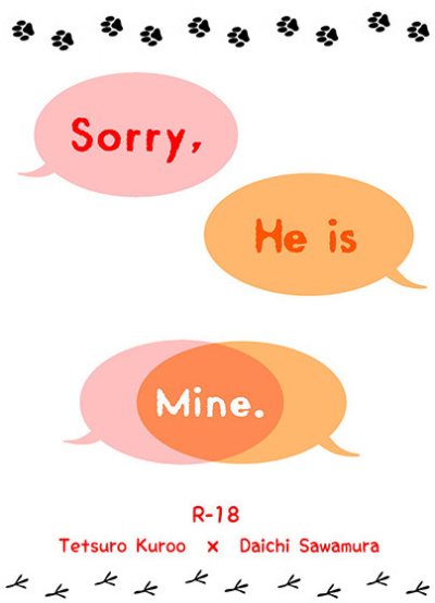Sorry,He is Mine.