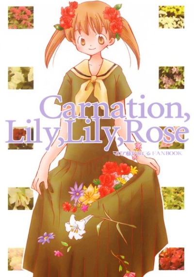 Carnation,Lily,Lily,Rose