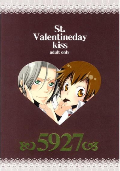 St. Valentineday kiss