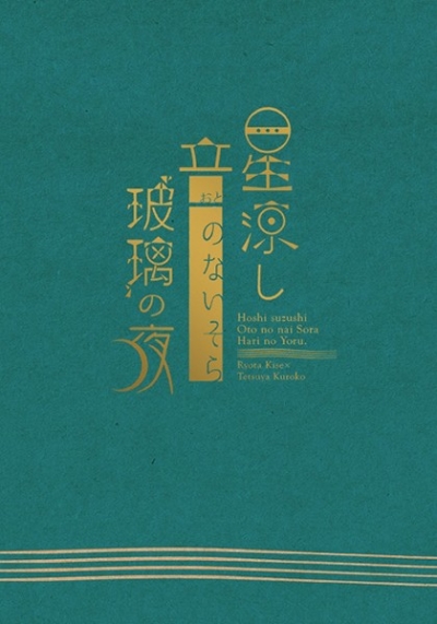 星涼し音のないそら玻璃の夜